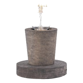 Bright Star Tl677 Dark Wood & Metal Table Lamp