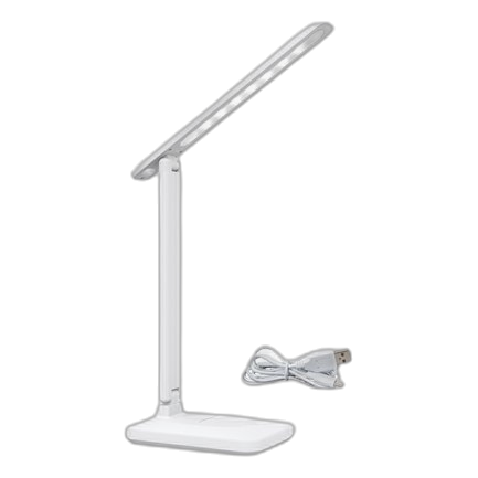 Bright Star Tl702 White Rechargeable Led Desk Lamp