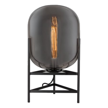 Bright Star Tl818 Smoked Glass Table Lamp