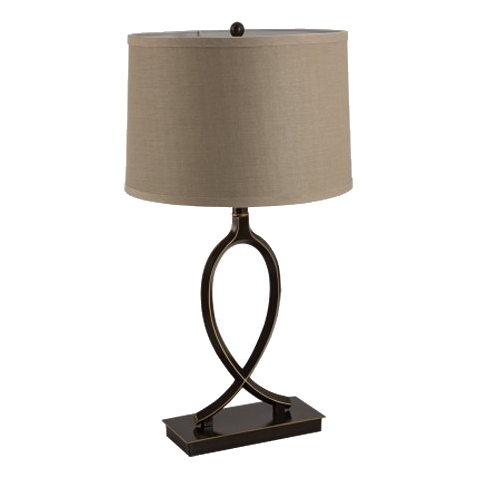 Bright Star Tl822 Black & Gold Table Lamp