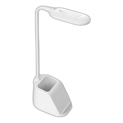 Bright Star Tl825 White Wireless Charging Led Desk Lamp