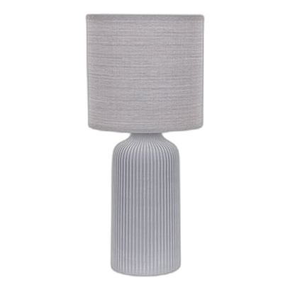 Bright Star Tl838 Grey Table Lamp