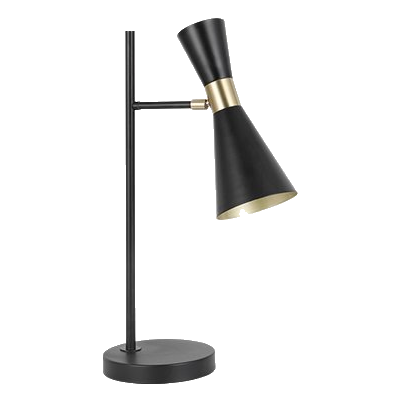 Bright Star Tl842 Black Table & Floor Lamp