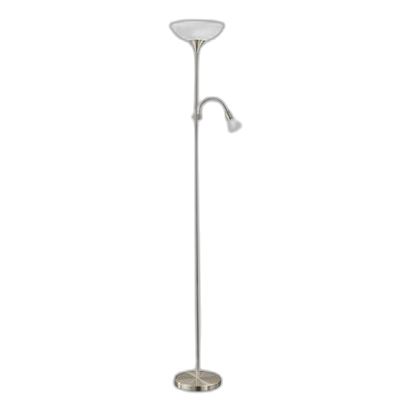 Eurolux Fl170 Up2 Satin Chrome Lamp