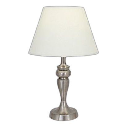Eurolux T308Sc Hampshire Satin Chrome Lamp