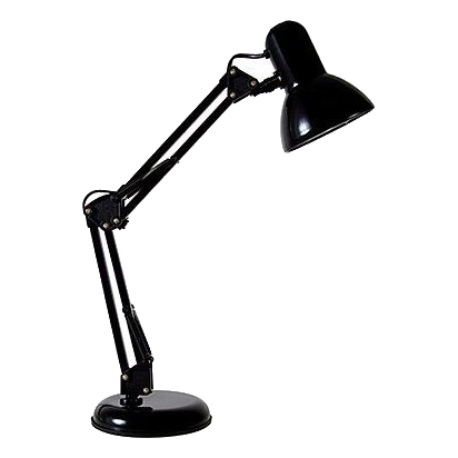 Eurolux T355B Adjustable Black Desk Lamp