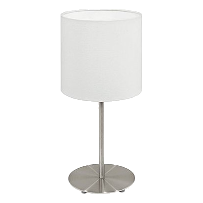 Eurolux T537W Pasteri Chrome & White Lamp