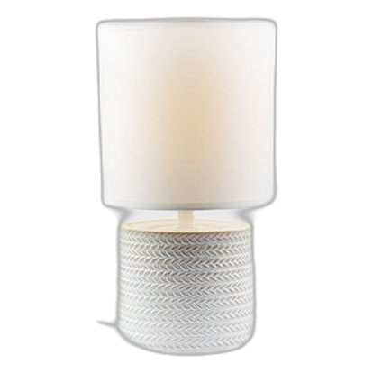 Eurolux T647W Valencia White Table Lamp