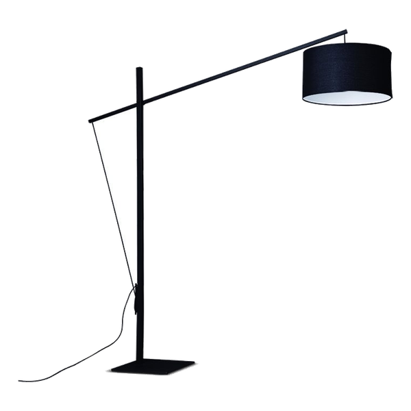 Spazio 5282.30 Lovable Black Floor Lamp