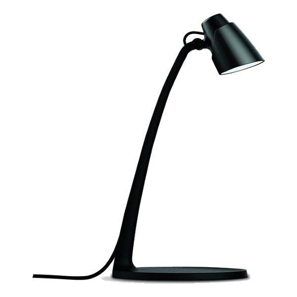 Spazio 8638.30.3030 Corvo Black Desk Lamp