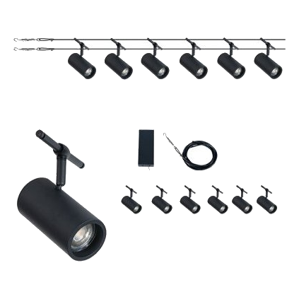 Bright Star Wsc007 Wire System Kit, Matt Black