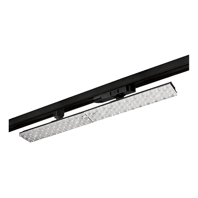 Spazio 7027.4030T4 Ontrack Adjustable Black Led Tilt Track Light