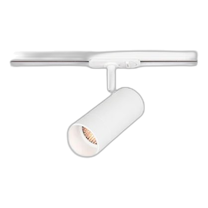 Spazio 8925.1.31 Laser White Adjustable 3 Wire Track Spot Light