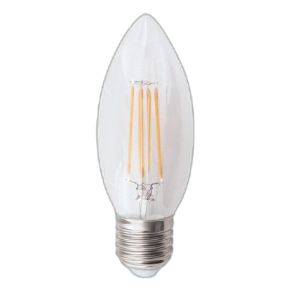 Bright Star 4.5W Es Cool White Led Filament Candle