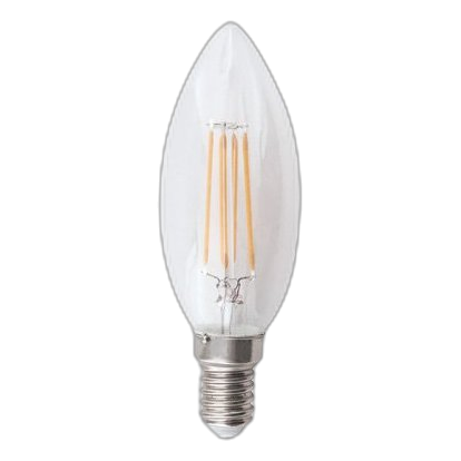 Bright Star 4.5W Ses Cool White Led Filament Candle