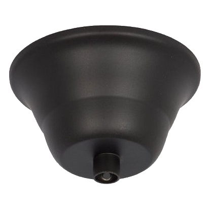 Metal Black Ceiling Cup