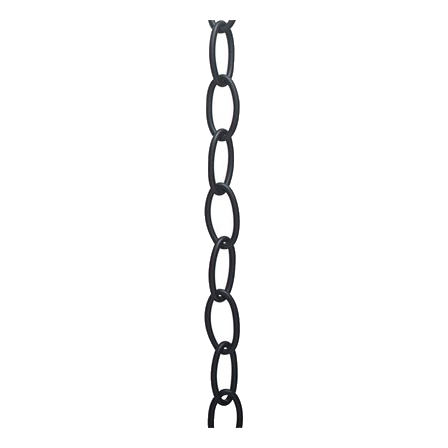 Bright Star Black Chain 4Mm, Per Meter