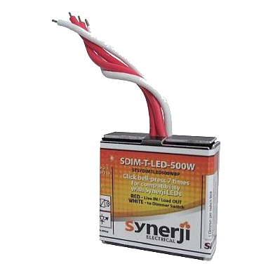 Synerji Shuttle 500W Led Tactile Dimmer