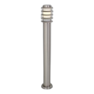 Eurolux O141Ss Grid Pole Satin Chrome Bollard