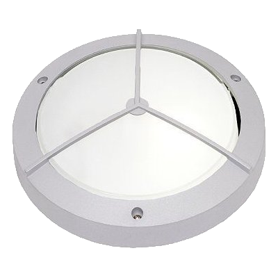Bright Star Bh050 Black Round Grid Ip54 Bulkhead