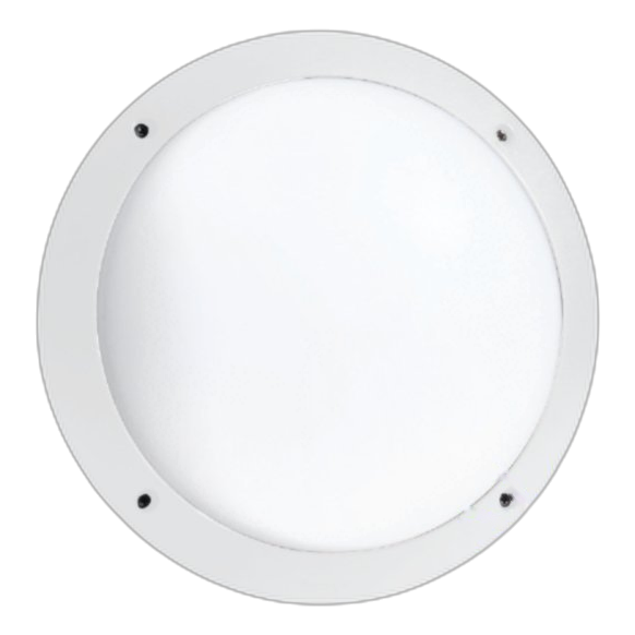 Spazio 1R3.000.000.Wye27 Lucia White Bulkhead