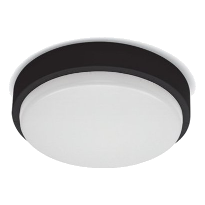 Spazio 4502.20.30.30 Flo 280Mm Black Bulkhead