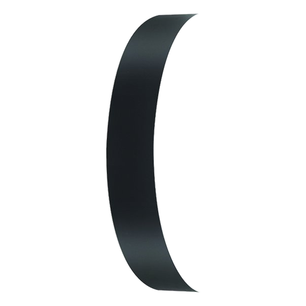 Spazio 4503.0130 Modena Round Ctc Black Bulkhead