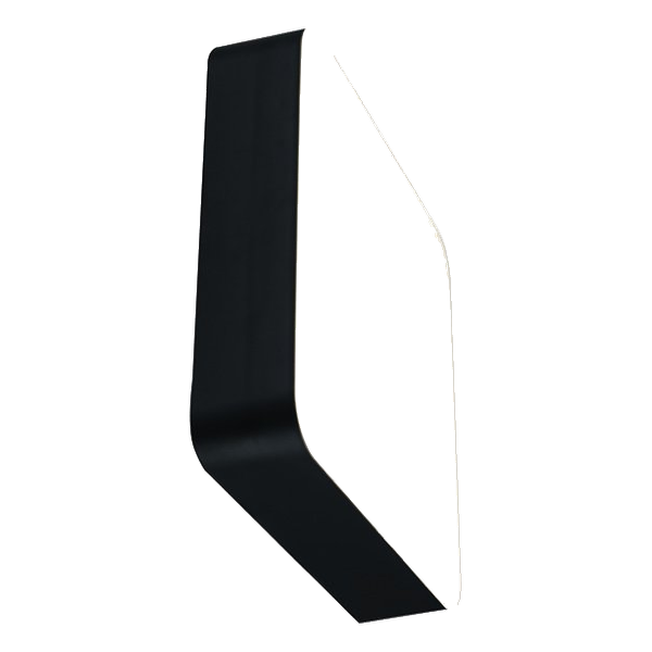 Spazio 4503.0230 Modena Square Ctc Black Bulkhead