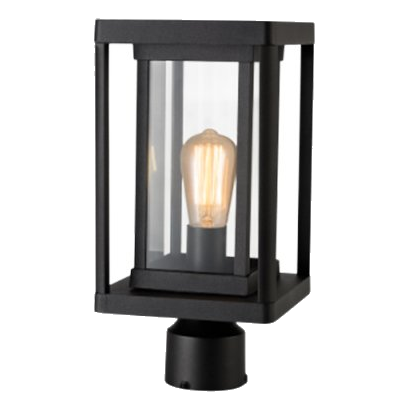 Bright Star L511 Black Aluminium Wall Lantern