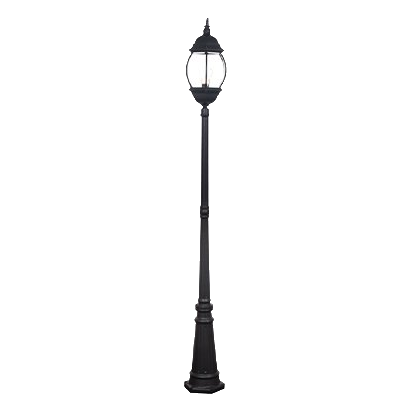 Bright Star Lfl006/1 Black Standing Lantern