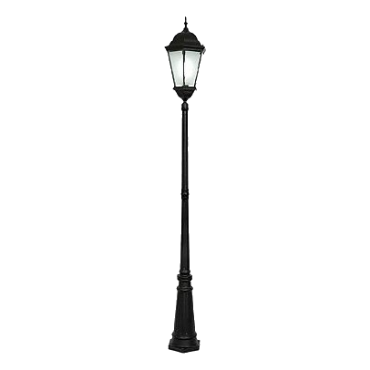 Bright Star Lfl007/1 Black Standing Lantern