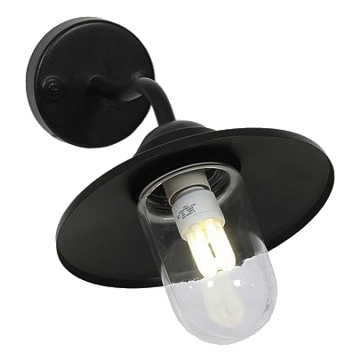 Bright Star L163 Black Wall Lantern
