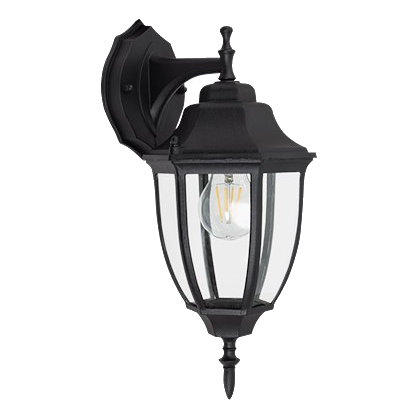Bright Star L223 Black Wall Lantern