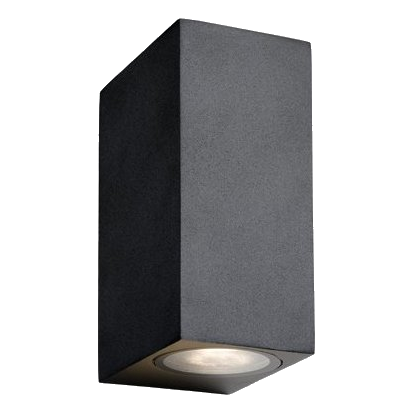Bright Star L368 Matt Black Up & Down Facing Wall Light