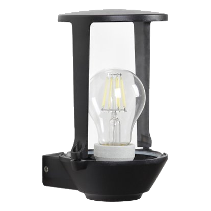 Bright Star L380 Sand Black Wall Lantern