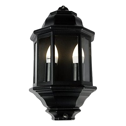 Bright Star L5002 Black Wall Lantern