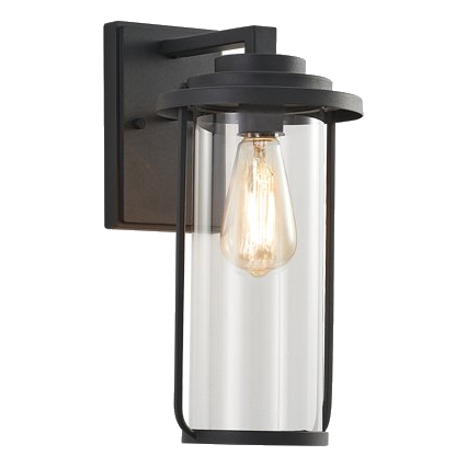 Bright Star L532 Black Wall Lantern