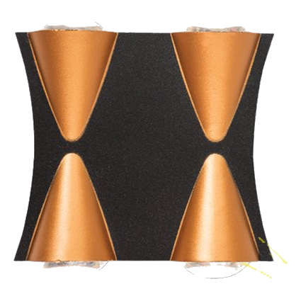 Bright Star L555 Black Up & Down Facing Led Wall Light
