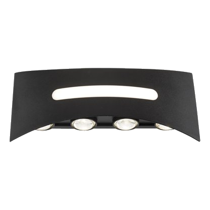 Bright Star L564 Black Up & Down Facing Led Wall Light