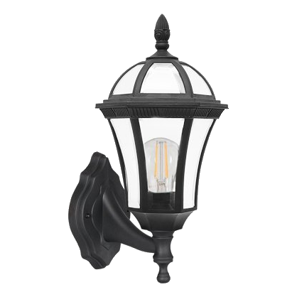 Bright Star L568 Black Wall Lantern