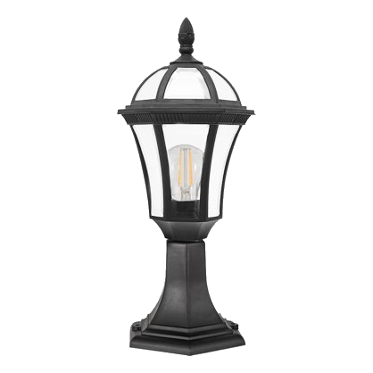 Bright Star L569 Black Pillar Lantern