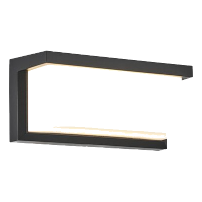 Bright Star L590 Black Led Wall Lantern