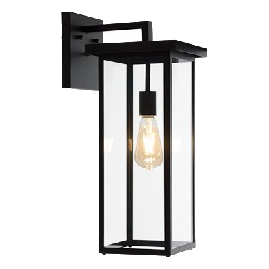 Bright Star L625 Black Wall Lantern