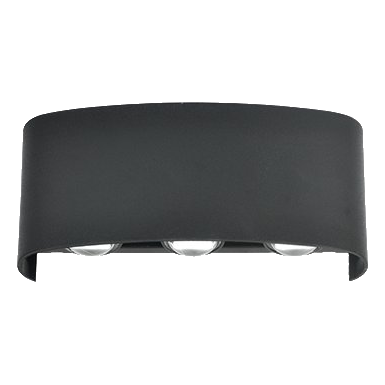 Bright Star L637 Black Down Facing Wall Lantern