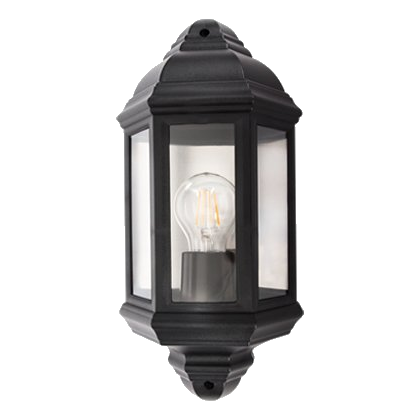Bright Star L9007 Black Wall Lantern