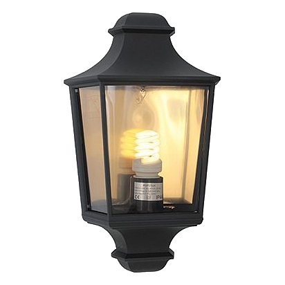 Eurolux O115B Hamlet Black Wall Lantern