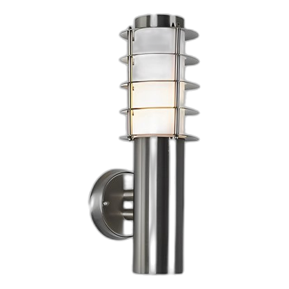 Eurolux O143Ss Satin Chrome Wall Lantern