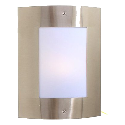 Eurolux O145Ss Satin Chrome Wall Lantern