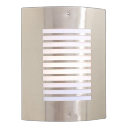 Eurolux O146Ss Stripe Design Satin Chrome Wall Light