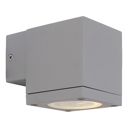 Eurolux O242S Kube Aluminium Up Or Down Facing Wall Light